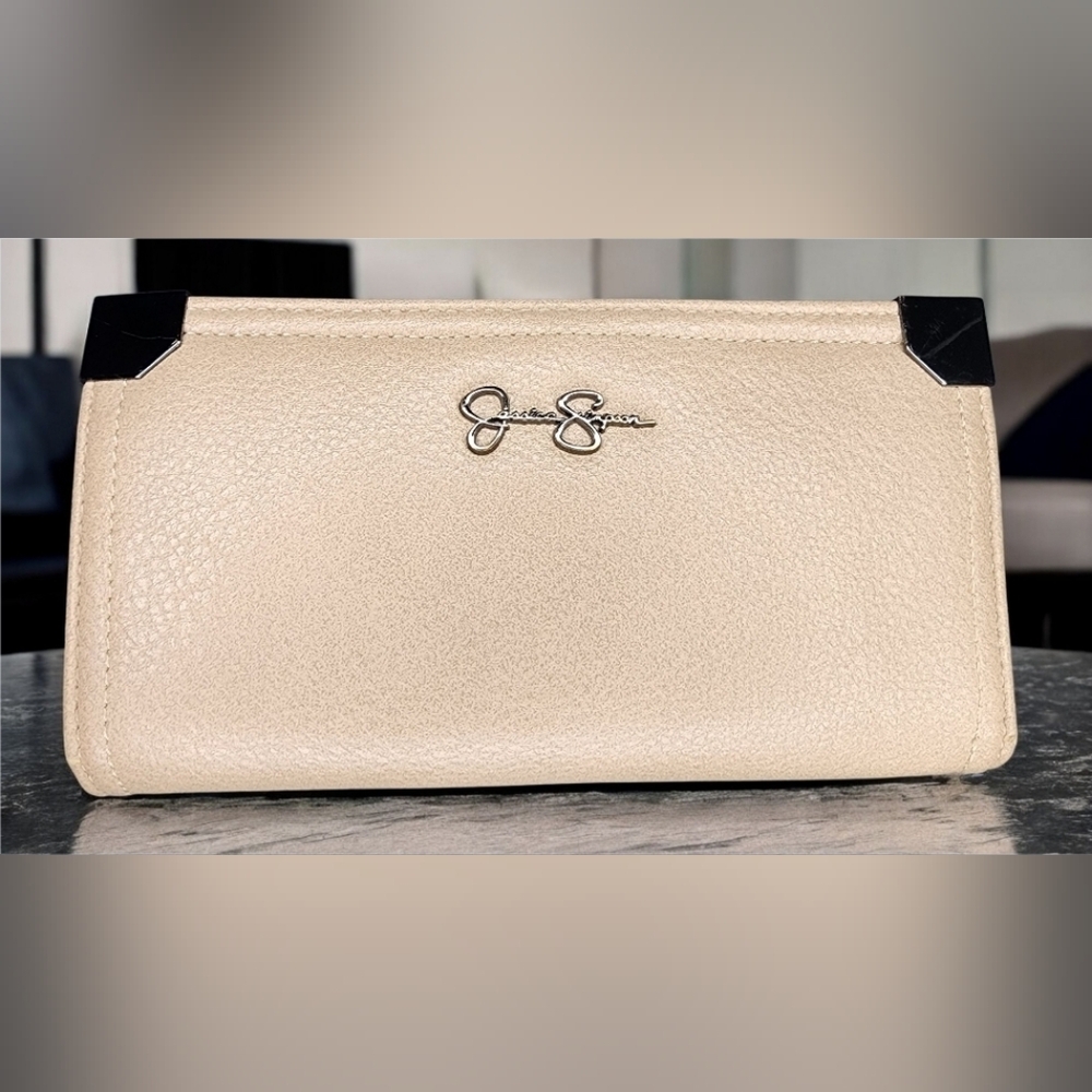 Jessica Simpson "Frankie" Wallet In Natural Color
